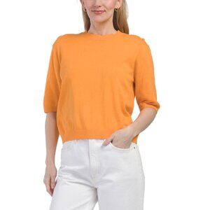 COLORUSH Tango Silk And Cashmere Blend Nara Tee